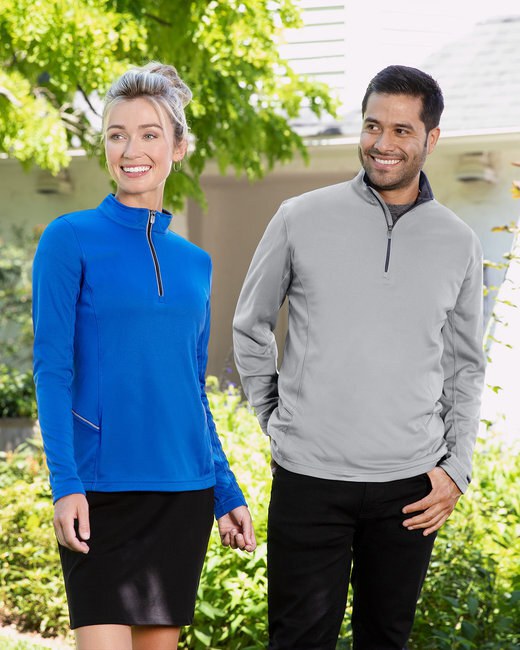 UltraClub 8230L - Ladies Cool & Dry Sport Quarter-Zip Pullover