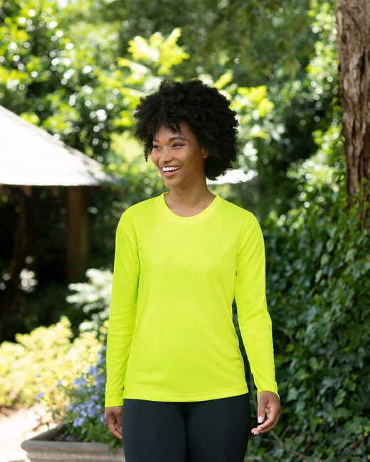 UltraClub 8622W - Ladies Cool & Dry Performance Long-Sleeve Top