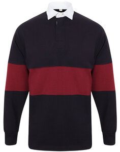 FRONT ROW FR007 - PANELLED RUGBY SHIRT