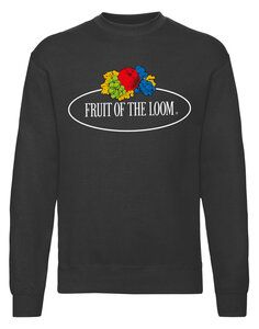 FRUIT OF THE LOOM RETAIL 12-202-A - VINTAGE SWEAT SET IN LARGE LOGO