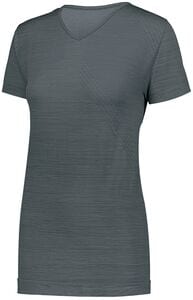 Holloway 222755 - Ladies Striated Shirt Short Sleeve