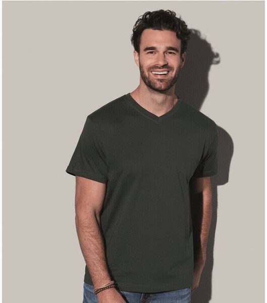 Stedman ST2300 - Camiseta hombre cuello pico