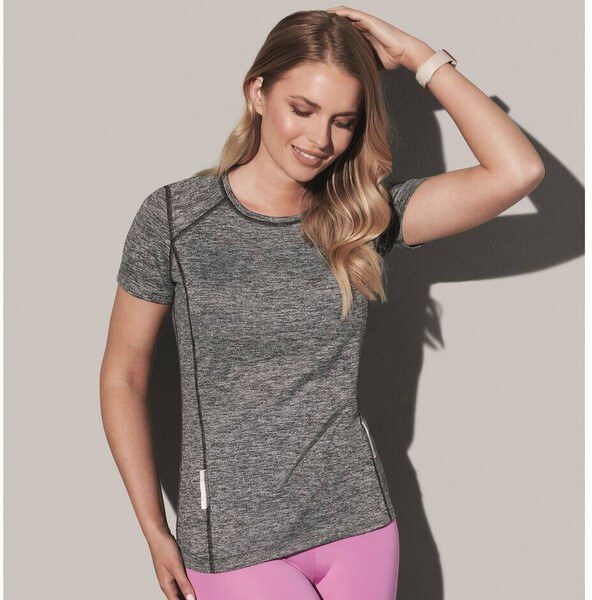 Eco-Friendly Reflective Ladies Sports T-Shirt