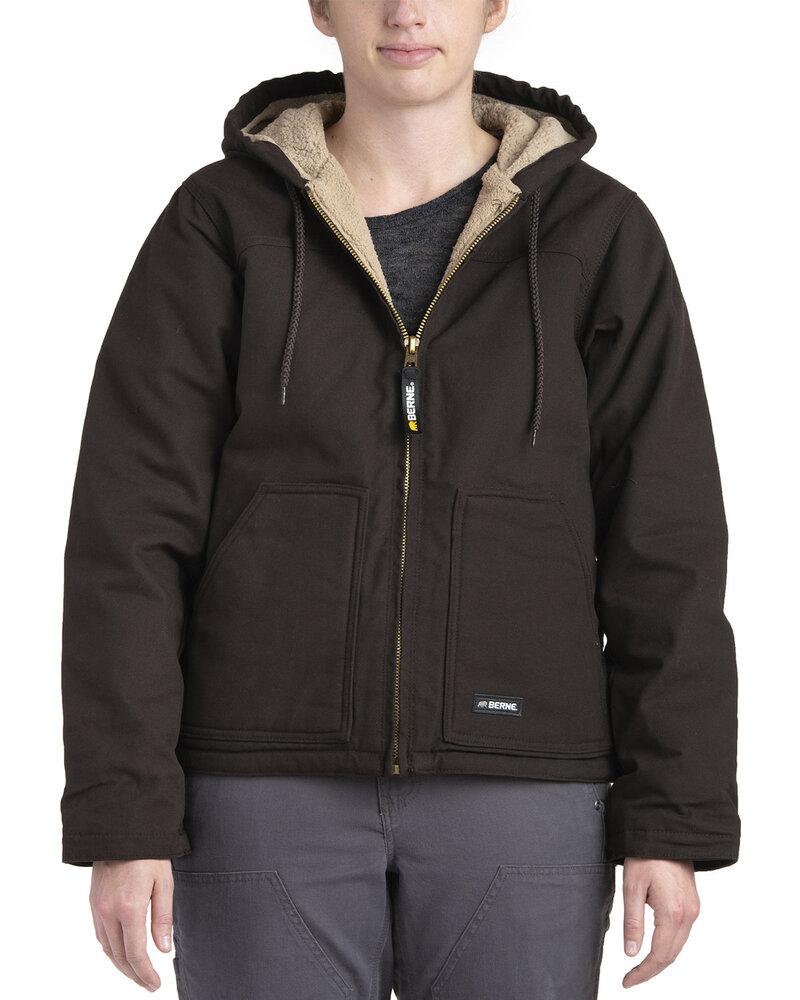 Berne WHJ43 - Ladies Softstone Hooded Coat