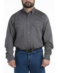 Berne SH21 - Mens Utility Lightweight Canvas Woven Shirt