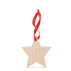 GiftRetail CX1373 - WOOSTAR Star shaped hanger