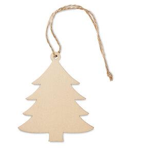 midocean CX1475 - ARBY Wooden Tree shaped hanger