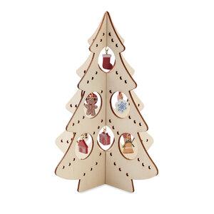 GiftRetail CX1510 - SILUETA Albero di Natale in legno