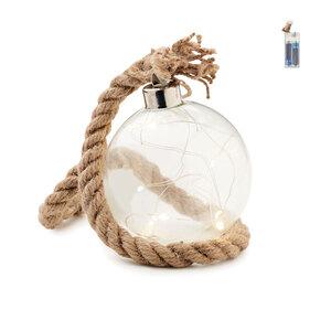 GiftRetail CX1514 - BAUBLI Glass bauble LED light