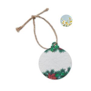 GiftRetail CX1515 - BAUSEED Seed paper Xmas ornament