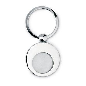 GiftRetail IT3866 - EURING Metal key ring with token