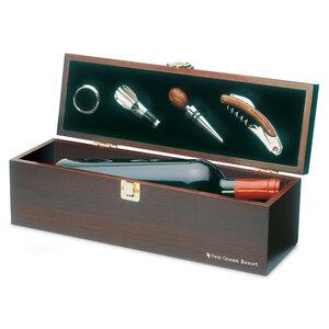GiftRetail KC2690 - COSTIERES Set vino in legno