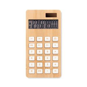 GiftRetail MO6216 - CALCUBIM 12 digit bamboo calculator