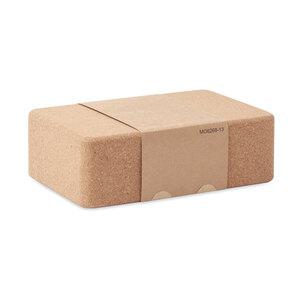 GiftRetail MO6268 - TADASANA Cork yoga brick