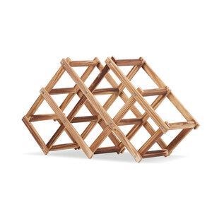 GiftRetail MO6269 - ENTEULAT Foldable wooden wine rack