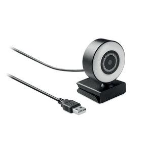 GiftRetail MO6395 - LAGANI 1080P HD webcam e luz de anel