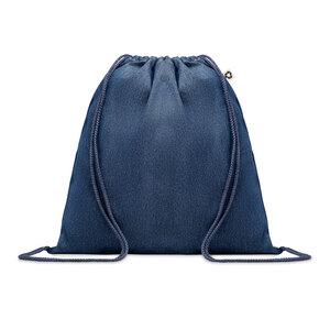 GiftRetail MO6422 - STYLE BAG Recycled denim drawstring bag