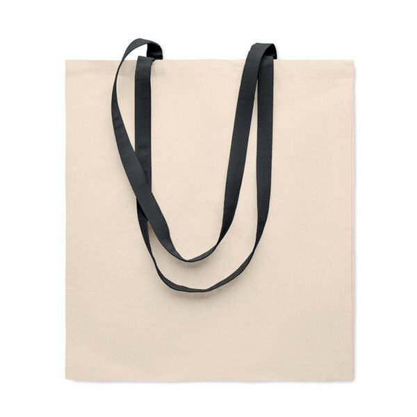 GiftRetail MO6437 - ZEVRA Eco-Friendly Cotton Shopping Bag with Long Handles