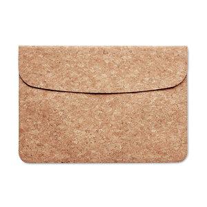 GiftRetail MO6448 - GRACE Cork laptop bag magnetic flap