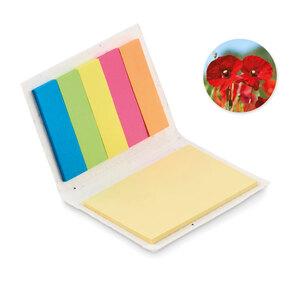 GiftRetail MO6510 - VISON SEED Seed paper sticky note pad
