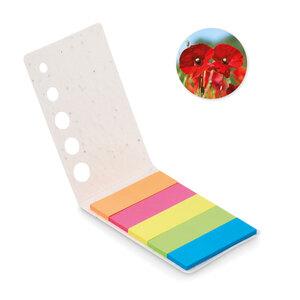 midocean MO6511 - MEMO SEED Seed paper page markers pad