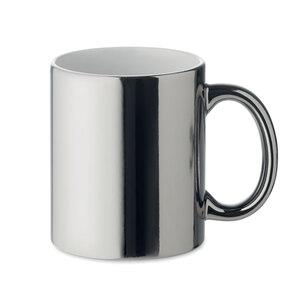 GiftRetail MO6607 - HOLLY Ceramic mug metallic 300 ml