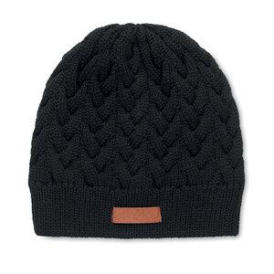 GiftRetail MO6659 - KATMAI Cable knit beanie in RPET