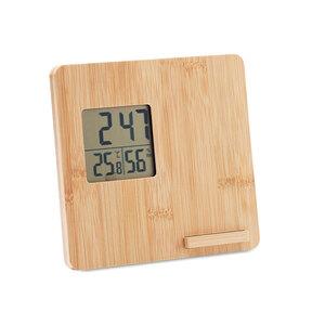GiftRetail MO6665 - FERREL Bamboo weather station