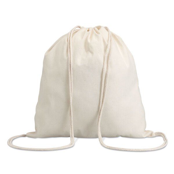 GiftRetail MO8337 - HUNDRED Eco-Friendly 100% Cotton Drawstring Bag 37x41CM