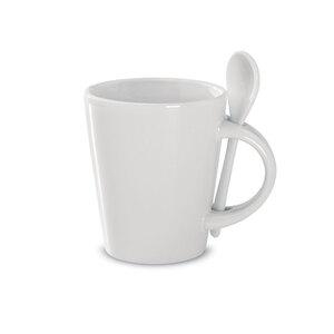GiftRetail MO8442 - SUBLIMKONIK Sublimation mug with spoon