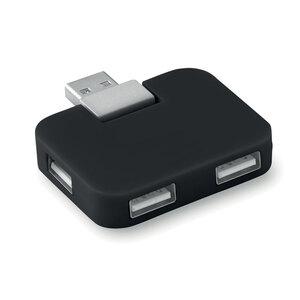 GiftRetail MO8930 - SQUARE USB hub 4 poorten