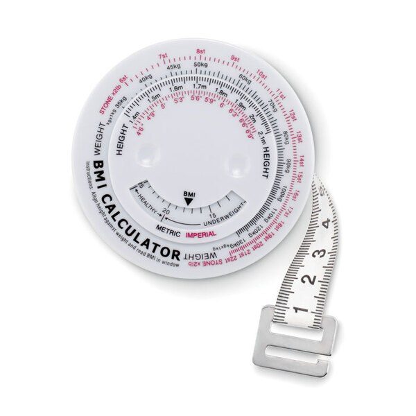 GiftRetail MO8983 - MEASURE IT BMI Precision BMI Measuring Tape for Accurate Health Tracking