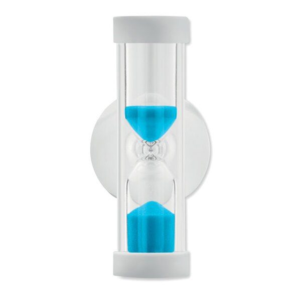 GiftRetail MO9211 - QUICKSHOWER Handmade 4-Minute Sand Timer with Suction Cup