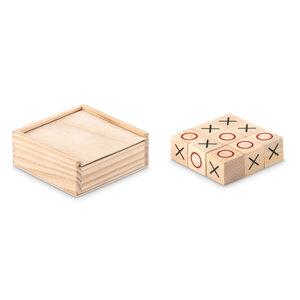 GiftRetail MO9493 - Tic-tac-toe-Spiel aus Holz
