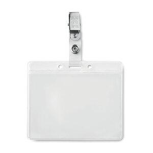 GiftRetail MO9642 - CLIPBADGE Porta badge in PVC