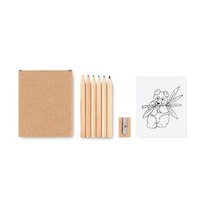GiftRetail MO9873 - LITTLE VANGOGH Set lápis de cores
