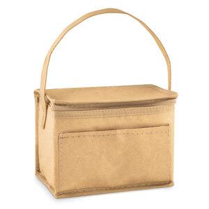 GiftRetail MO9881 - PAPERCOOL 6 can woven paper cooler bag