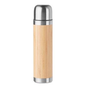 GiftRetail MO9991 - CHAN BAMBOO Double wall bamboo cover flask