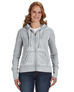 J. America JA8913 - Ladies Zen Full-Zip Fleece Hooded Sweatshirt