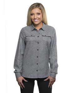 Burnside B5200 - Ladies Solid Flannel Shirt