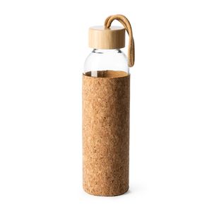 EgotierPro BI4136 - LAWAS Glass bottle with natural cork casing