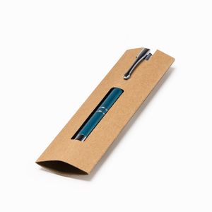 EgotierPro BL7995 - BURTON Cardboard sleeve with window for pens