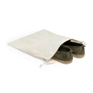 EgotierPro BO7615 - ZAPAX Fantástica bolsa para transportar los zapatos realizada de algodón de 120 g/m²