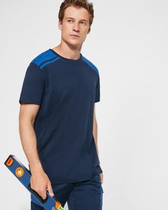 Roly CA8411 - EXPEDITION Kurzärmeliges T-Shirt in kombinierten Farben