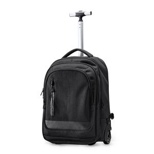 Stamina MO7178 - GARNES Wheel trolley backpack made of 300D heather polyester