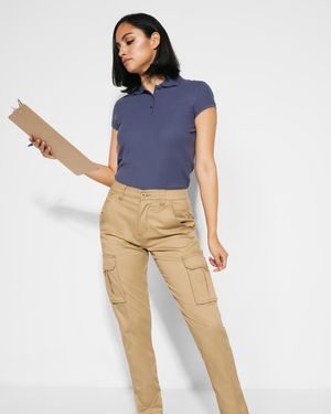 DAILY WOMAN STRETCH Long trousers for women with elastane