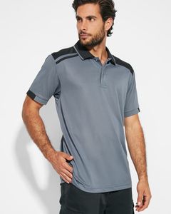 Roly PO8410 - SAMURAI Short-sleeve polo shirt in a colour combination design