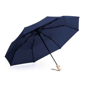 EgotierPro UM5999 - NAURO Automatisch open-dicht paraplu in 190T pongee met bijpassend zakje