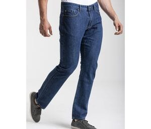 RICA LEWIS RL701C - Jeans da uomo dal taglio dritto in pietra