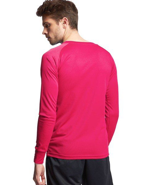 Camiseta activa para hombres mangas largas 140 g